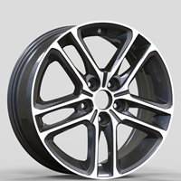 Pour Hyundai Passenger Car17 Jantes en alliage de 18 pouces pour Accent Click Elite I20 Active Coupé Getz I25 Solaris Xcent Verna RV