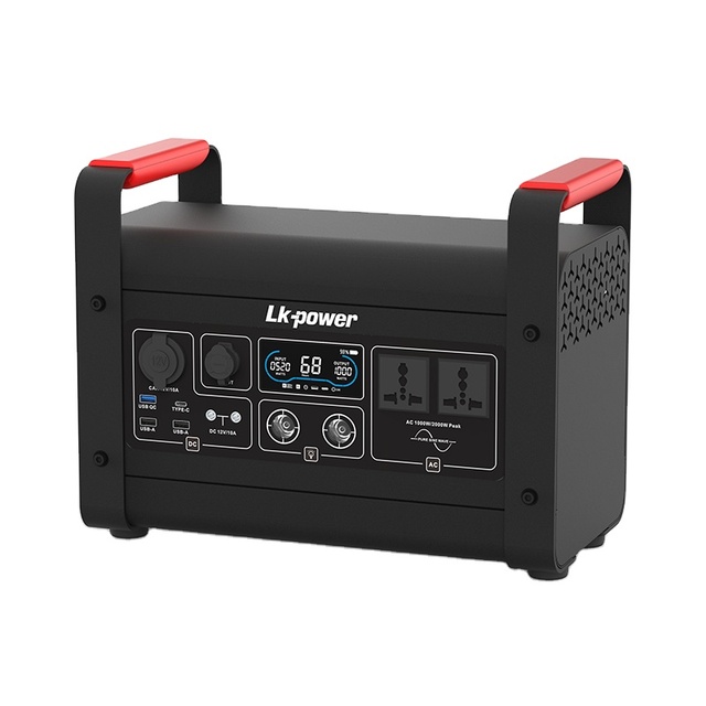 Off Grid Battery Power Station 1000W Solar Generator Portable Powered Penerator 1000 Watts Power Bank