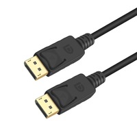 Cable DisplayPort de 10M, adaptador DP a DP para PC, Macbook, HDTV, proyector, altavoz y aplicación de cámara, Conector de puerto de pantalla