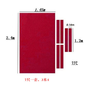 Rouge vert bleu Prix bon marché d'usine Table <span class=keywords><strong>de</strong></span> <span class=keywords><strong>billard</strong></span> Tissu à vitesse rapide - Product Image 2