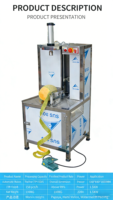 Fabrieksdirect volautomatische jackfruit- en pompoenschilmachine met motoronderdelen