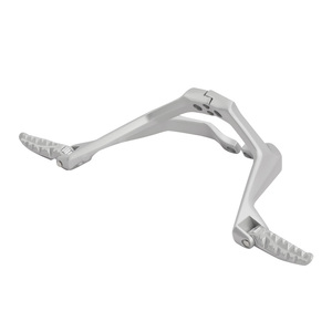 Reposapiés Trasero para Motocicleta TCMT Plateado/Negro Arena, Compatible con Ducati 899 959 1199 1299 Panigale, Kit de Reposapiés para Pasajero XF-075 - Product Image 4