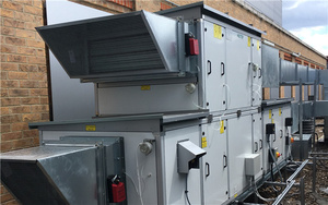 Trang Trại Hiện Đại HVAC Nhà Máy Trong Nhà Đơn Vị Xử Lý Không Khí Cfm AHU Nhà Kính Hệ Thống Điều Hòa Không Khí Giá - Product Image 4