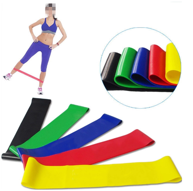 Resistance Loop Band Set Heavy Yoga Exercise Anti-Slip Mini Bands Legs Butt Glutes Home Gym Workout Men Women OEM Custom Logo
