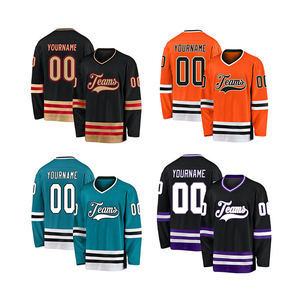 2025 Canada Beste Prijs Ademend Naaipatroon Buitenshuis Duurzaam Ijshockey Jersey - Product Image 1