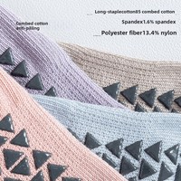 Chaussettes de yoga à cinq doigts pour femmes, antidérapantes, professionnelles, pour l'été, usage intérieur, sport, danse, Pilates, en coton peigné tricoté