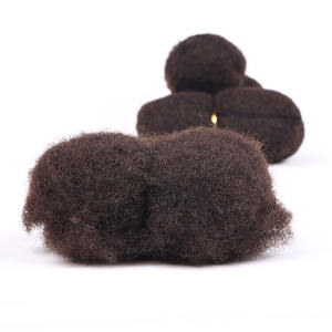 YONNA 100% <span class=keywords><strong>cheveux</strong></span> humains vierges non transformés Afro crépus en vrac <span class=keywords><strong>cheveux</strong></span> humains pour créer des extensions de Loc de réparation - Product Image 6