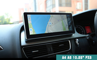 10.25 conduite à droite Android 12 lecteur multimédia de voiture pour Audi A1 A3 A4 A5 A6 Q3 Q5 Q7 2009-2016 stéréo Radio vidéo