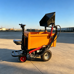 Carriola Elettrica 1000kg, Carrello Motorizzato Autocaricante 48V 52Ah, Veicolo Utilitario a 3 Ruote per Uso Agricolo e Giardinaggio - Product Image 2