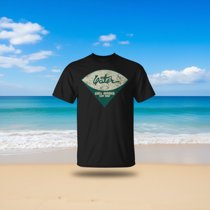 T-shirt vintage Yater Surf pour femme, style surf usé, promotionnel, avec motif graphique sportif vintage - Product Image 3