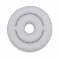 Coussin rond avec billes de mousse EPS pour chaise de bureau et fauteuil roulant, coussin de soulagement de la pression en forme de donut