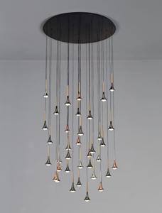 Современный минималистский светодиодный подвесной светильник Золотая кухня гостиная Потолочная люстра регулируемая высота небольшой размер декоративная спальня - Product Image 2