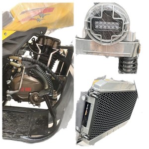 รถบรรทุกเก็บขยะแบบตักด้านหลัง 660 ลิตร สีเหลือง เครื่องยนต์เบนซิน - Product Image 5