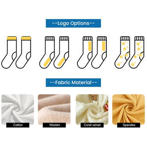 Calcetines Deportivos <span class=keywords><strong>de</strong></span> Diseño Personalizado para <span class=keywords><strong>Hombre</strong></span> y Mujer, con Logotipo Bordado y Compresión, <span class=keywords><strong>de</strong></span> la Marca Quality Crew Fashion Grip - Product Image 4