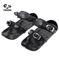 Mini-skis portables d'hiver, chaussures de ski réglables, snowboards portables