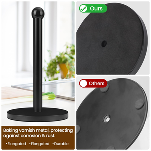Metal Counter Home Table Standing <b>Paper</b> Rack <b>Kitchen</b> Tissue Holder <b>Kitchen</b> <b>Paper</b> Roll Holder - Product Image 2