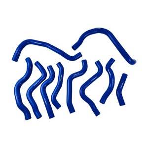 Lada 2101-1303090 Manguera de carga Radiador de goma de silicona azul Tubería de agua Servicio de corte personalizable Moldeado preferido - Product Image 3