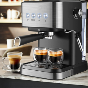 Cafetera Italiana Expresso de 15 Bares con Espumador de Leche <span class=keywords><strong>Dolce</strong></span>, Electrodomésticos para el Hogar, Cafetera Eléctrica Express para Espuma de Capuchino Sonifer - Product Image 1