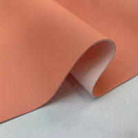 Cuir synthétique PU super confortable sans toxine pour les meubles résistant aux taches de silicone en cuir sans solvant écologique