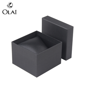 Tapa simple y estructura de base más barata, caja de reloj de papel de cartón Kraft personalizada de <span class=keywords><strong>dos</strong></span> piezas, caja de embalaje - Product Image 4