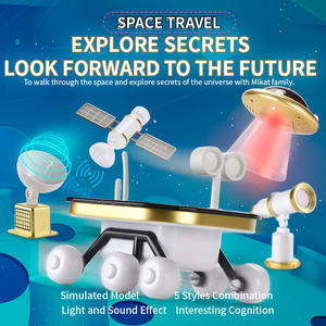 Juguete espacial de exploración de ciencia, telescopio con Radar UFO, satélite Mars, Coche - Product Image 2