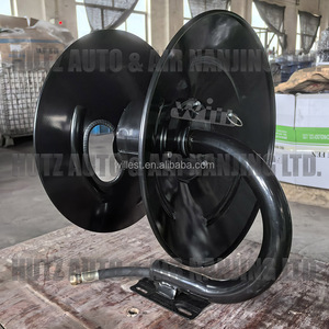 Support mural industriel pour tuyau à manivelle WILLEST <span class=keywords><strong>4000</strong></span> psi, support de rangement pour tuyau à enroulement manuel HRO1503-HD3/8\" en acier, enrouleur de tuyau manuel - Product Image 3
