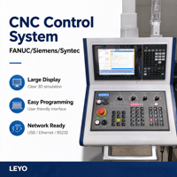Centre d'usinage CNC à portique robuste LEYO Fanuc Controller Vertical 3 axes G1614