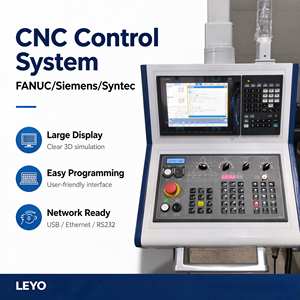 Centre d'usinage CNC à portique robuste LEYO Fanuc Controller Vertical 3 axes G1614 - Product Image 3