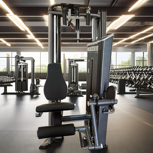 Máquina Comercial de Acero de Doble Función para Gimnasio con Selección de Carga por Pin para Extensión de Piernas y Ejercicios de Hombro Sentado Pronado L8002A - Product Image 2
