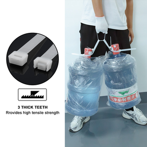 Chất lượng cao khuyến mại đầy màu sắc Nhựa Nylon tự khóa nlzd quan hệ Zip Cáp - Product Image 5