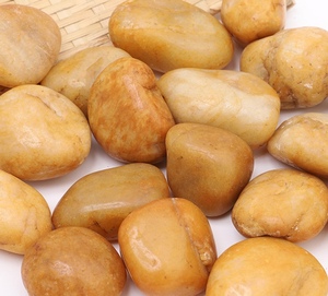 Sỏi lát vườn bình thường đánh bóng vàng sỏi cũng được lựa chọn vườn sông <span class=keywords><strong>Cobble</strong></span> đá đá - Product Image 3