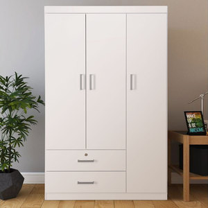 Large <strong>Mirror</strong> Sliding Door Large Capacity Bedroom Wardrobe and Gloss GREY Large Wardrobe - 5 Door &amp; <strong>Mirrors</strong> + 2 X Grey <strong>Bedsides</strong> - Product Image 1