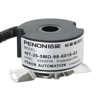 Encodeur Rotatif Servo PENON 48T-25-5MD-98-6015-03 2500P/R 5VDC IP54 Capteur Optique d'Automatisation Industrielle avec Sortie Impulsionnelle