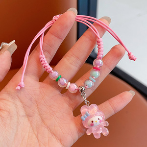 Braccialetto con Ciondolo Cartone Animato, Braccialetto Anime Fatto a Mano con Corda Intrecciata, Braccialetto dell'<span class=keywords><strong>Amicizia</strong></span> per Bambini - Product Image 6