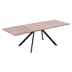 Free Sample Luxury Modern Mdf Rectangular Extendable 4 6 8 10 12 Person Seater Seats Furniture <strong>Space</strong> <strong>Saver</strong> Dining <strong>Table</strong> - Product Image 2