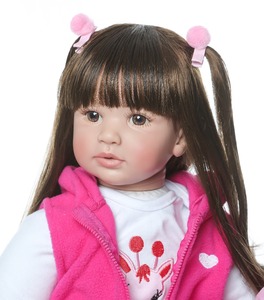Nouvelle Poupée Reborn Économique de 60cm (24 Pouces) en Silicone Souple, Véritable Bébé Reborn Réaliste, Jouets pour Enfants - Product Image 3