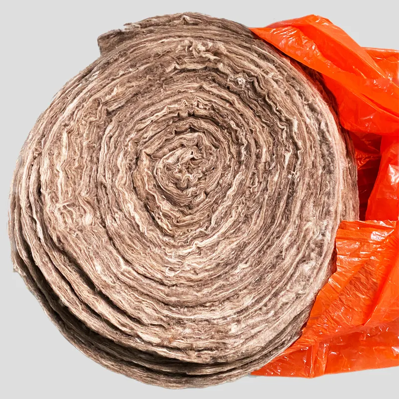 Australien Amerika Markt verwenden ECO Friendly Brown Farbe 24kg 50mm Fiberglas Wolle Batt für Holzrahmen Gebäude isolierung