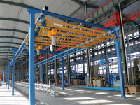 Système de chariot de pont roulant sur rail pour modèles réduits, capacité 1T/2T, composants essentiels du moteur, hauteur de levage 25m, tension 220V-660V