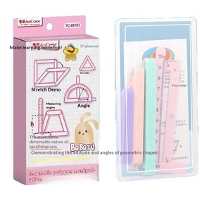 อุ<span class=keywords><strong>ป</strong></span>กรณ์สาธิตเรขา<span class=keywords><strong>คณิต</strong></span>แม่เหล็กสำหรับนักเรียนชั้น<span class=keywords><strong>ป</strong></span>ระถมศึกษาปีที่ 2/3/<span class=keywords><strong>4</strong></span>  ไม้บรรทัดวัดมุม  เครื่องมือช่วยสอน  ไม้บรรทัดต่อ<span class=keywords><strong>ป</strong></span>ระกอบรูปหลายเหลี่ยม - Product Image 5