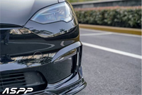 Années applicables 2021-2024 Kit carrosserie FAST Airframe pour Tesla Model S en matériau PC, installation par colle ou vis