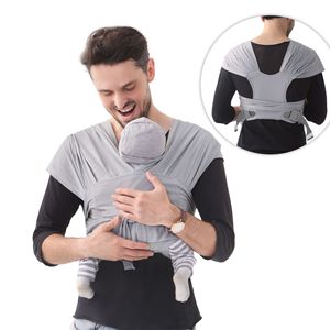 Bé Carrier Sling Bọc Đơn Giản Xách Tay Sơ Sinh Toddler Ba Lô 0-36M Đa Chức Năng Kangaroo Bọc Mới Sinh Ra Cô Gái Cậu Bé Các Mặt Hàng - Product Image 4
