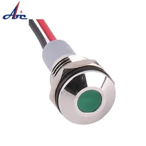 Signal Lamp, Pilot Light, Indicator 12mm Metal Lamp indicator 12V24V36V48V110V220V