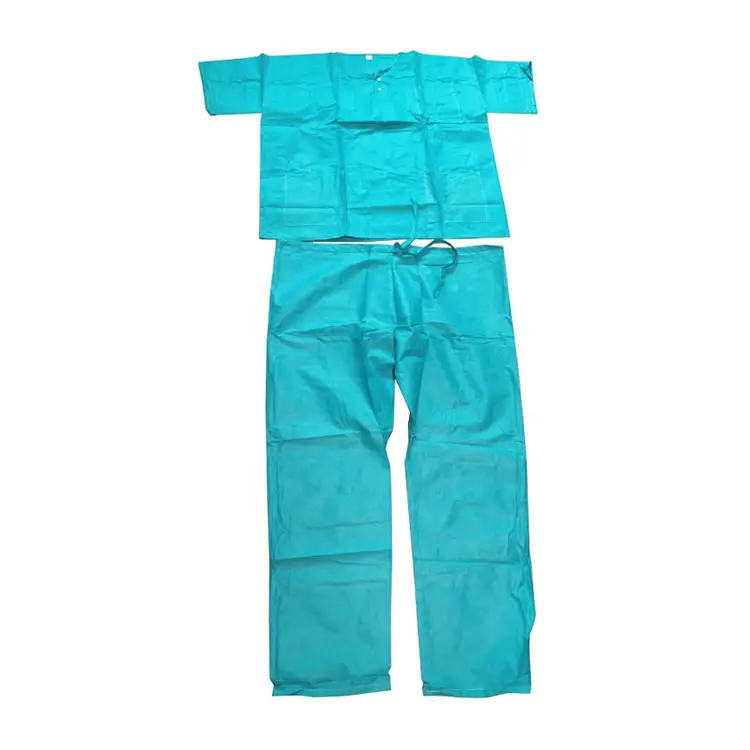 wholesale top quality nurse uniform medical scrub design blue 2021 short sleeve tops pants uniform