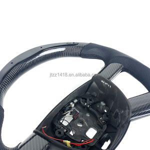 Para <span class=keywords><strong>Ford</strong></span> <span class=keywords><strong>Focus</strong></span> <span class=keywords><strong>MK2</strong></span> 2006 2007 2008 2009 <span class=keywords><strong>volante</strong></span> pantalla LED cuero de fibra de carbono - Product Image 5