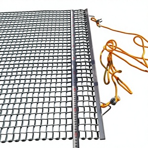 Tapis en maille d'acier à faible teneur en carbone soudé à trous carrés <span class=keywords><strong>de</strong></span> qualité industrielle |   Grilles <span class=keywords><strong>de</strong></span> sécurité robustes <span class=keywords><strong>pour</strong></span> le maintien des charges et protection multi-usages - Product Image 2