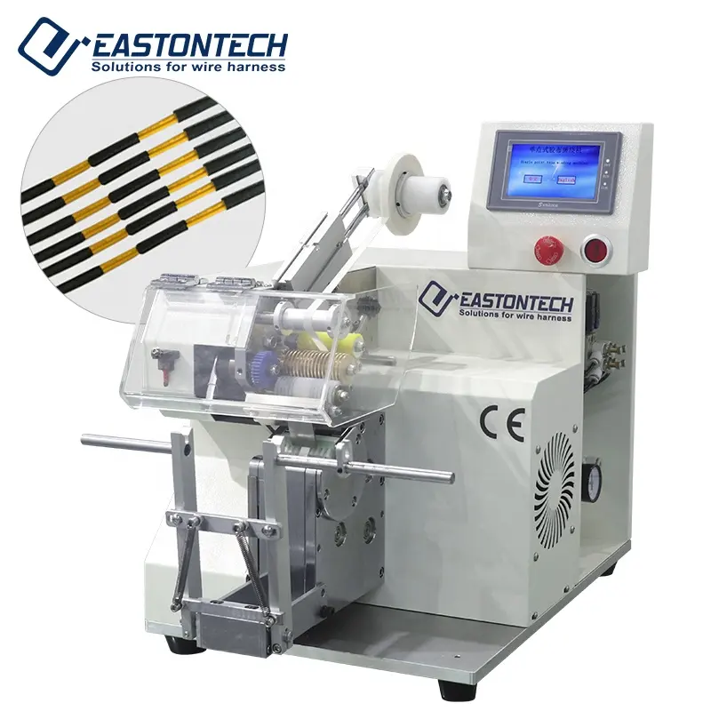 EW-AT-101 Harness Electric Taping Machine Wire Harness Wrapping Machine With Position Pole Safety Covers