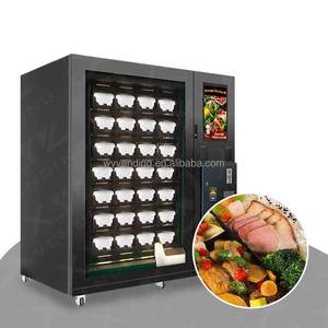Máquina Expendedora de Alimentos Calientes y Fríos Totalmente Automática que Funciona con Monedas, Máquinas de Autoservicio - Product Image 1