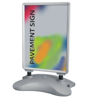 Support de signalisation professionnel d'extérieur Windmaster, durable, pour affiches, meilleur prix usine
