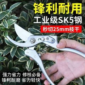 Independent Brands Bypass <b>Pruner</b> Silver Tiger Pulley Scissors 20-30 Mm Stainless Steel Gray Right Hand Garden Shears - Product Image 5
