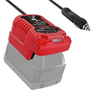 <span class=keywords><strong>Chargeur</strong></span> portable mini compact pour <span class=keywords><strong>batterie</strong></span> au lithium Milwaukee M-18 18V, mini <span class=keywords><strong>chargeur</strong></span> <span class=keywords><strong>de</strong></span> voiture pour Milwaukee 18V avec allume-cigare - Product Image 1